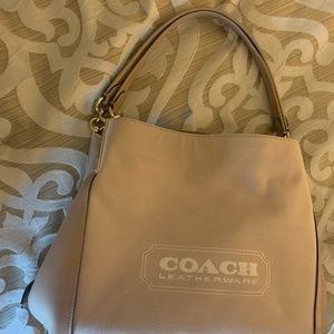 COACH Dalton 31 Badge Jacquard Shoulder Bag